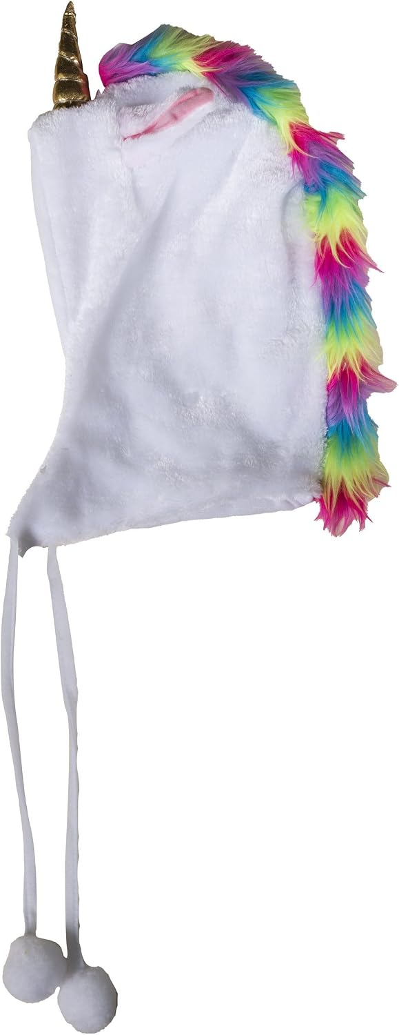 P'tit Clown - Tierkostümhut - Hühnerhut, Einhornhut - Erwachsene - Perfekt für Karneval, Kostümparty