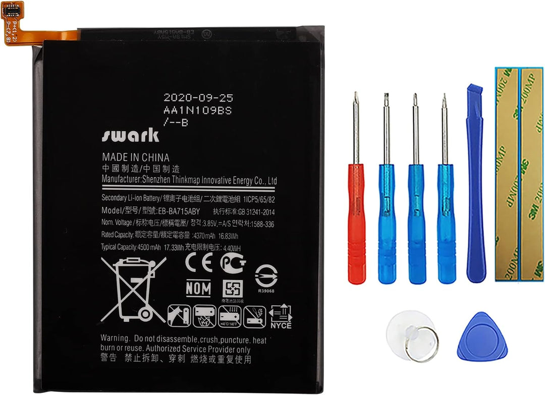 SWARK EB-BA715ABY Akku Kompatibel mit Samsung Galaxy A71 SM-A715F with Tools