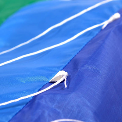Wolkenstürmer® Paraflex Basic 2-Leiner Lenkmatte 1.2 Rainbow - Kite Drachen mit Flugschlaufen – Zwei