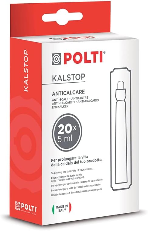 Polti PLEU0239 Vaporella Simply 10.12 Dampfbügeleisen, 2200, Keramik, 1.5 liters, Grau/Weiss & Kalst