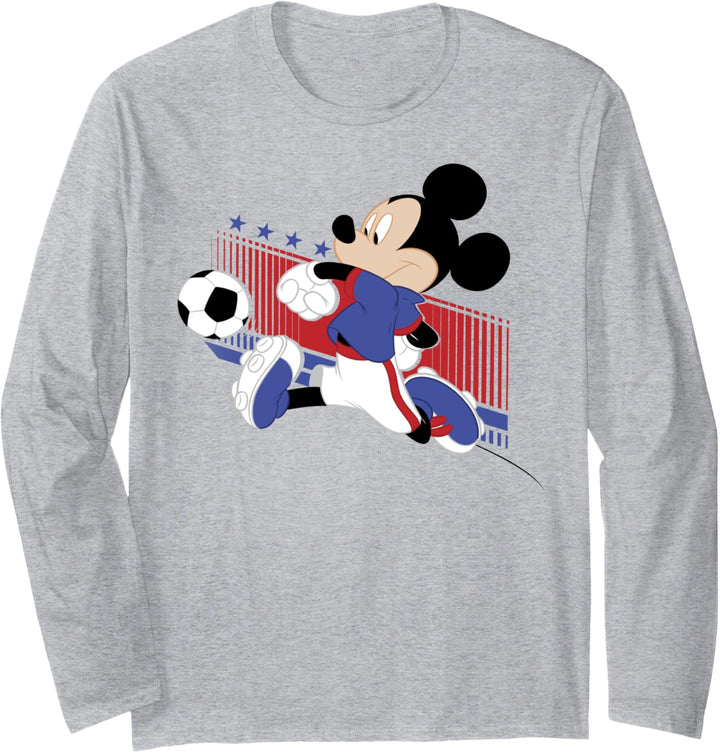 Disney Mickey And Friends USA Soccer Langarmshirt