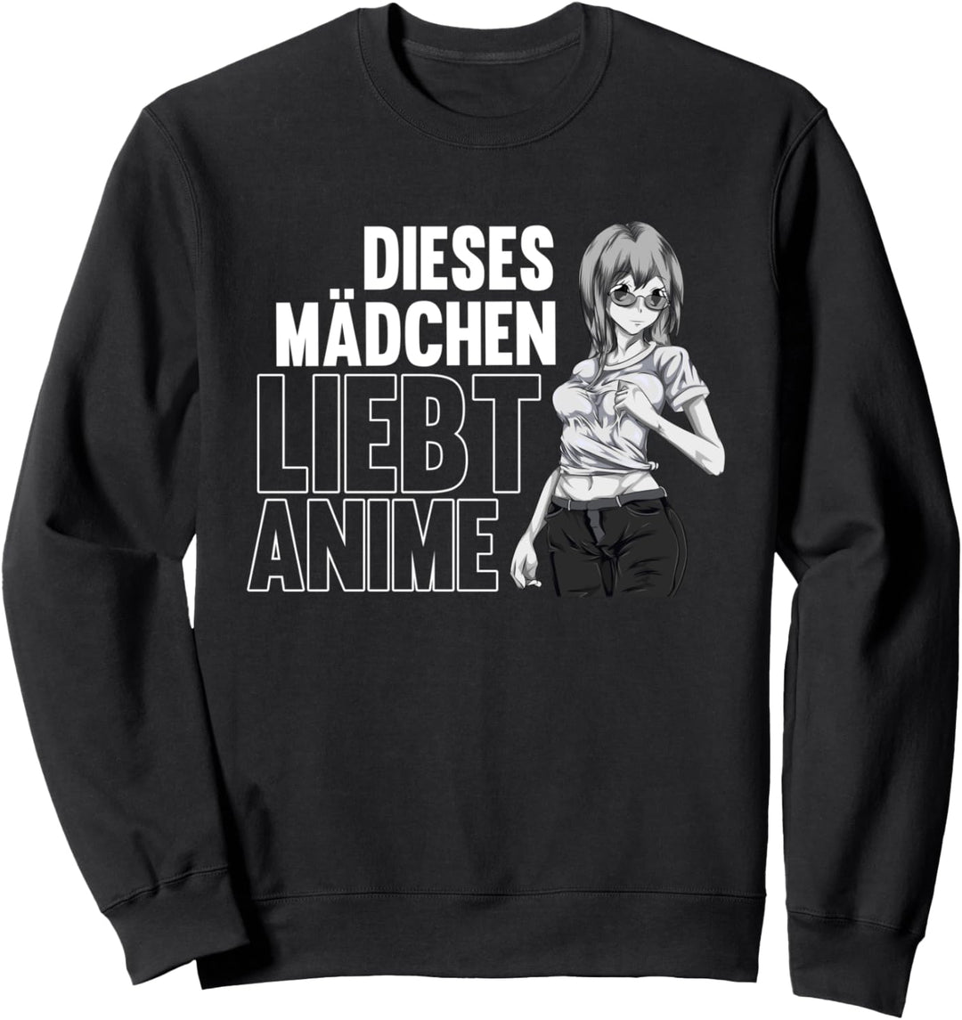Japanischer Otaku Kawaii Manga Anime Mädchen Sweatshirt