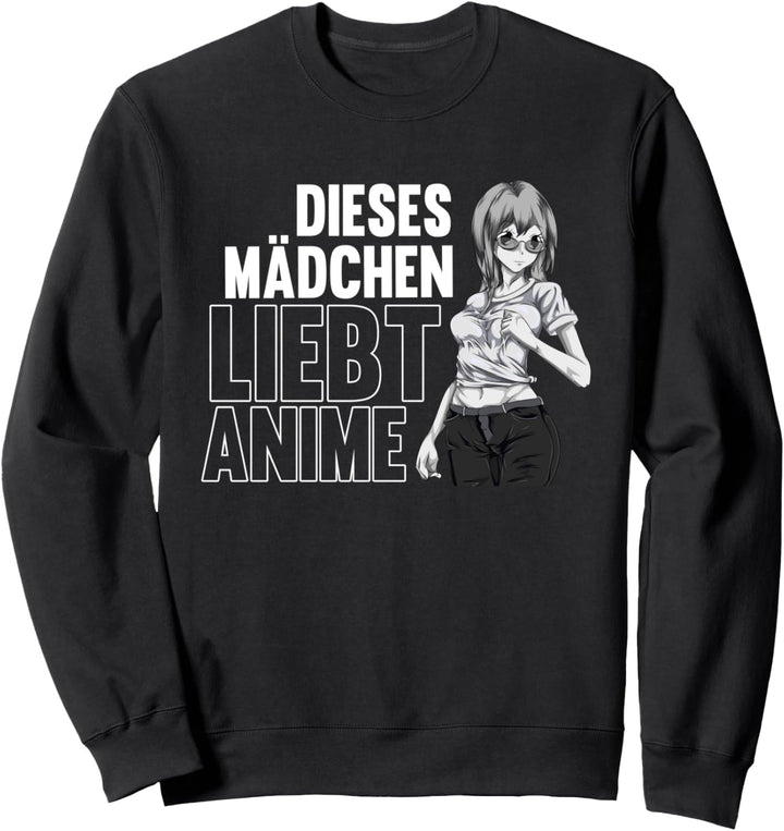 Japanischer Otaku Kawaii Manga Anime Mädchen Sweatshirt