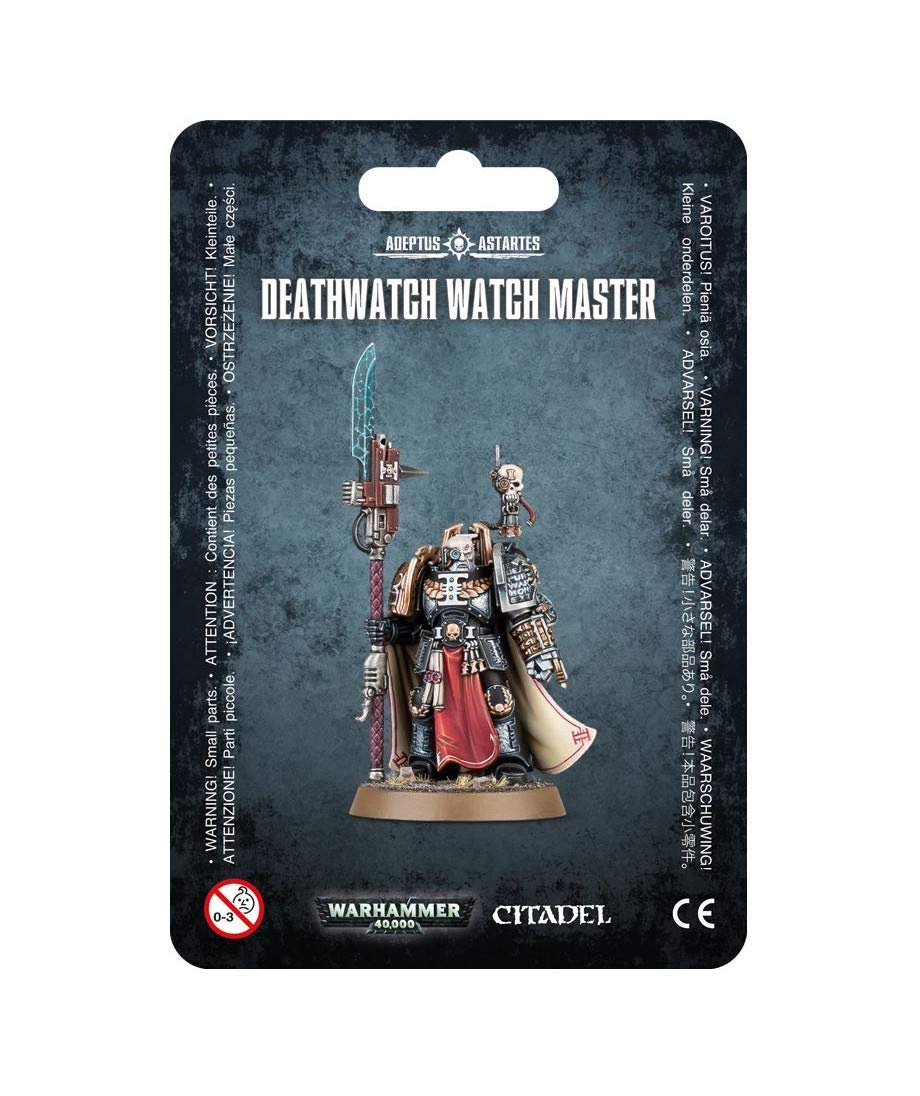 Games Workshop Actionfigur Warhammer 40.000 Deathwatch Master 99070109003, Schwarz