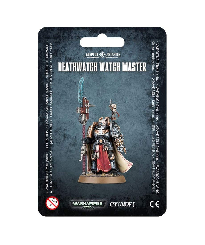Games Workshop Actionfigur Warhammer 40.000 Deathwatch Master 99070109003, Schwarz