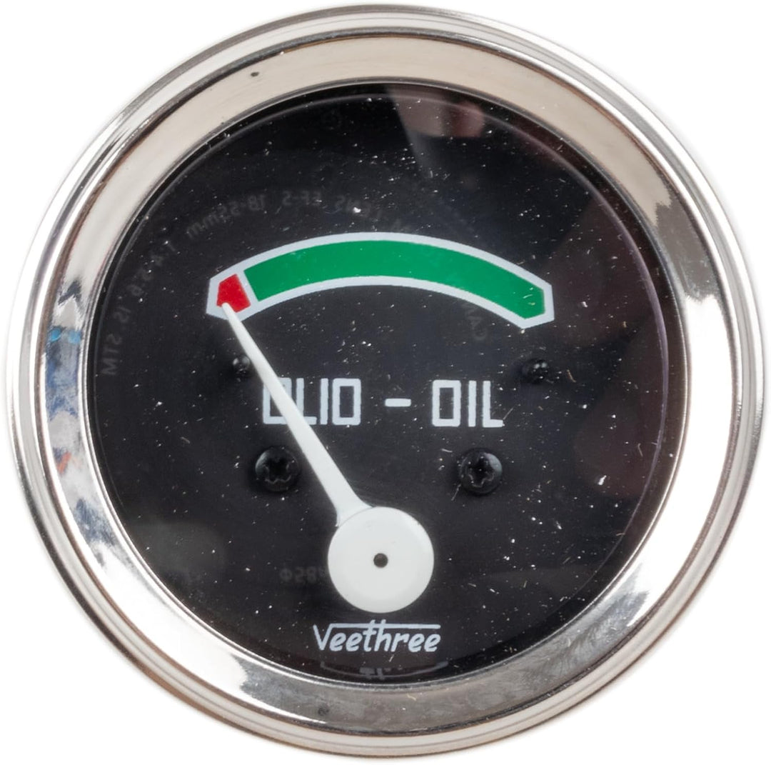 Ama Mechanischer Motoröl Manometer: Öldruck landwirtschaftliche Maschinen von 0-8 bar, Dima 52 mm