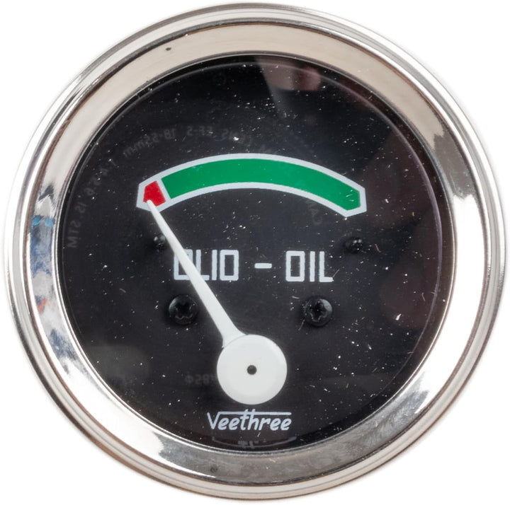 Ama Mechanischer Motoröl Manometer: Öldruck landwirtschaftliche Maschinen von 0-8 bar, Dima 52 mm