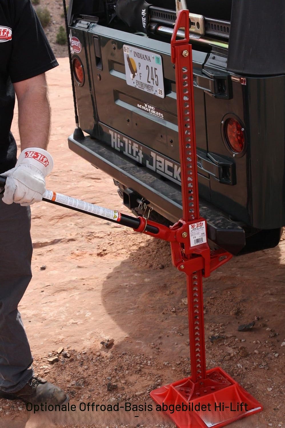 Hi-Lift Jack HL604 Hi-Lift Wagenheber, Stahlguss, 152,4 cm, Schwarz 60 - Inch, 60 - Inch