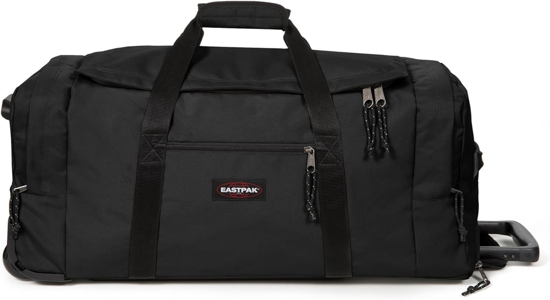 Eastpak Leatherface L + Reisetasche, 86.5 x 36.5 x 38 cm, 104 L - Black (Schwarz), Schwarz