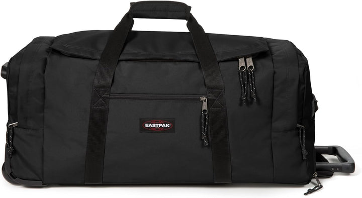 Eastpak Leatherface L + Reisetasche, 86.5 x 36.5 x 38 cm, 104 L - Black (Schwarz), Schwarz
