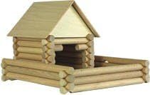 Walachia 8594036430358 8594036430358-Vario Koffer Holzbausteine Set, 72 Teile