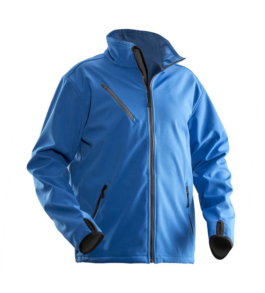 Jobman Softshelljacke 1201 Blau Grösse XL Blau XL, Blau XL