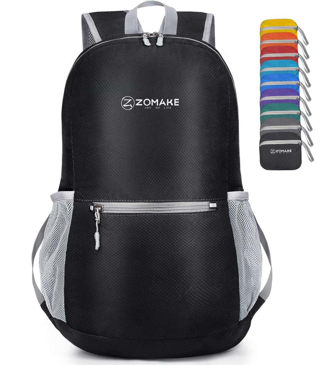 ZOMAKE Ultraleicht Faltbarer Rucksack Packbare Backpacks 20 L, Kleiner Faltbar Rucksäcke Wanderrucks