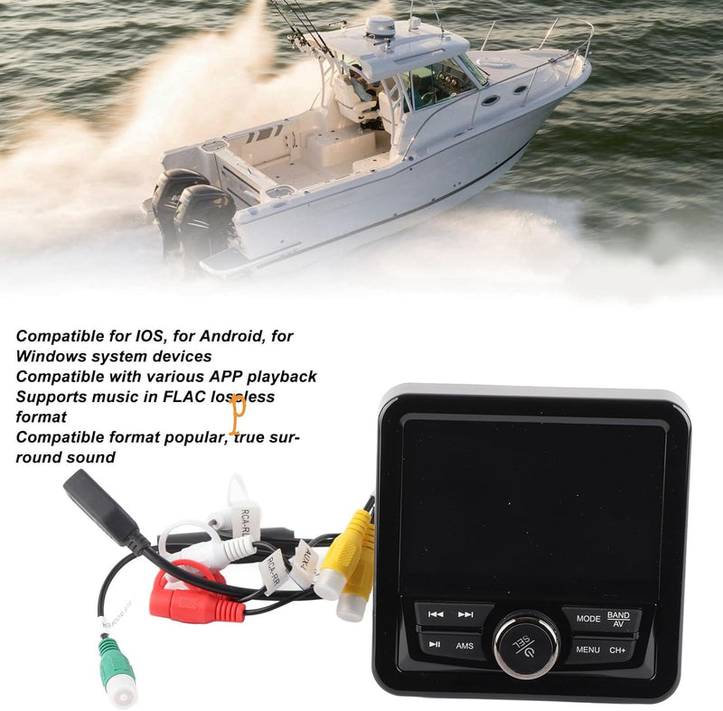 Marine Lautsprecher Bluetooth Auto AM/FM Radio Stereo Empfänger Marine Stereo Audio Radio Auto Stere