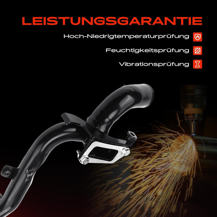 Frankberg Kühlmittelrohr Schlauch Kompatibel mit Croma Astra H Signum Vectra C Zafira 9-3 1.9L Diese