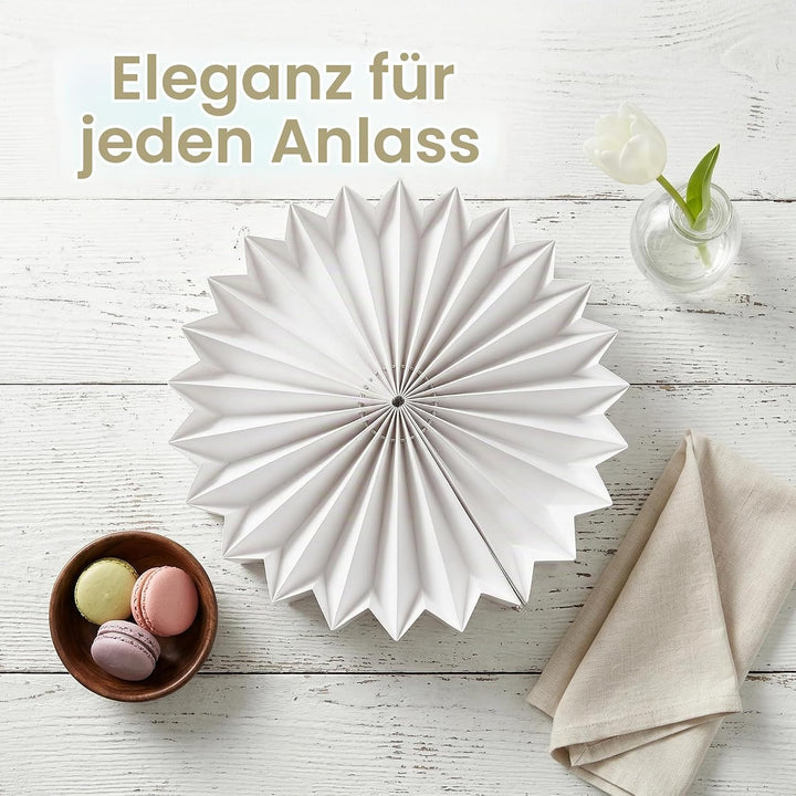 4 Stück Faltbare Buffet Erhöhungen Tortenständer aus Karton Buffet Ständer Weiss Kuchen Display Stän