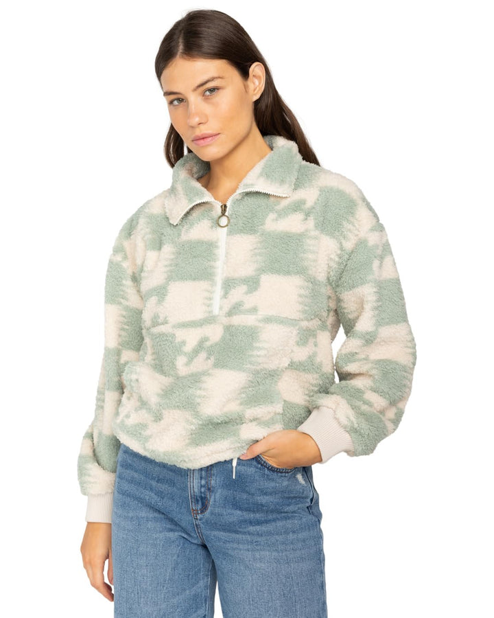 Billabong Damen Auszeit Sweatshirt XL Crystal Cove, XL Crystal Cove