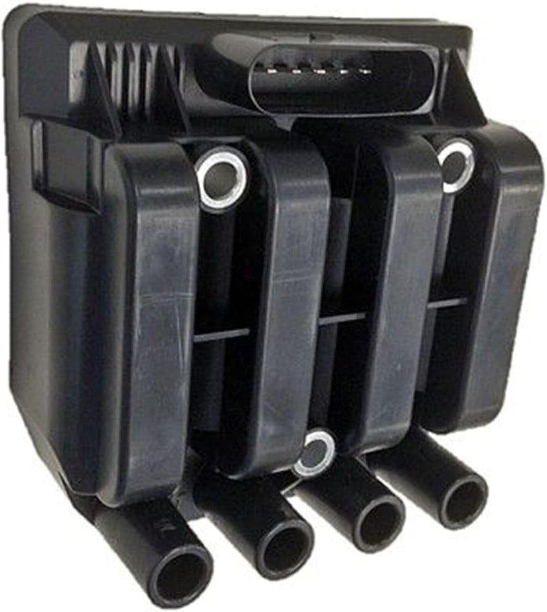 HELLA 5DA 358 000-181 Zündspule - 12V - 6-polig - Blockzündspule - geschraubt