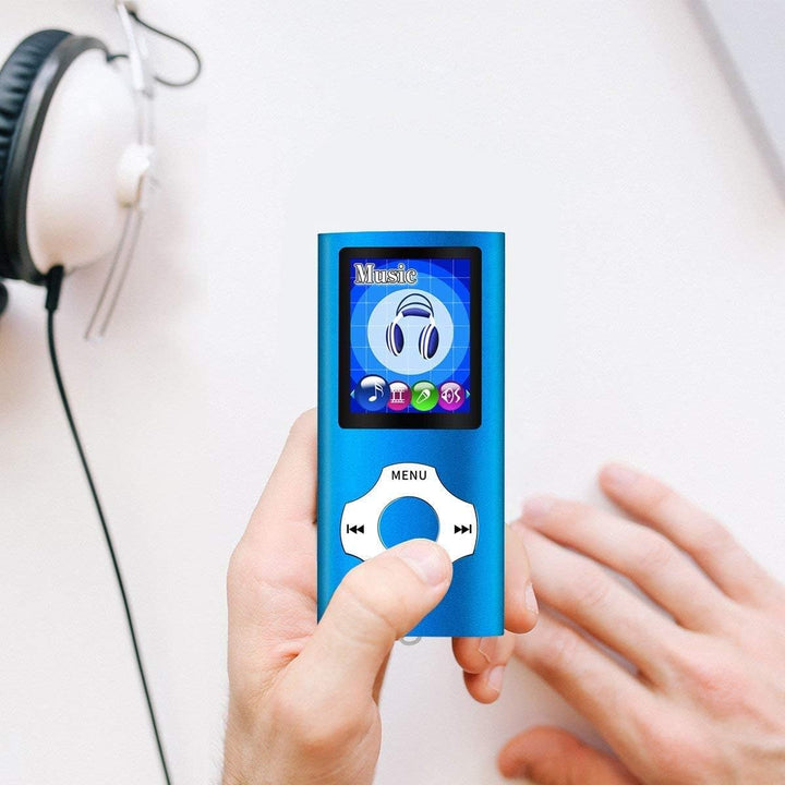 Mymahdi MP3 / MP4 beweglicher Spieler, dunkelblau mit 1.8 Zoll LCD-Schirm und Memory Einbauschlitz,