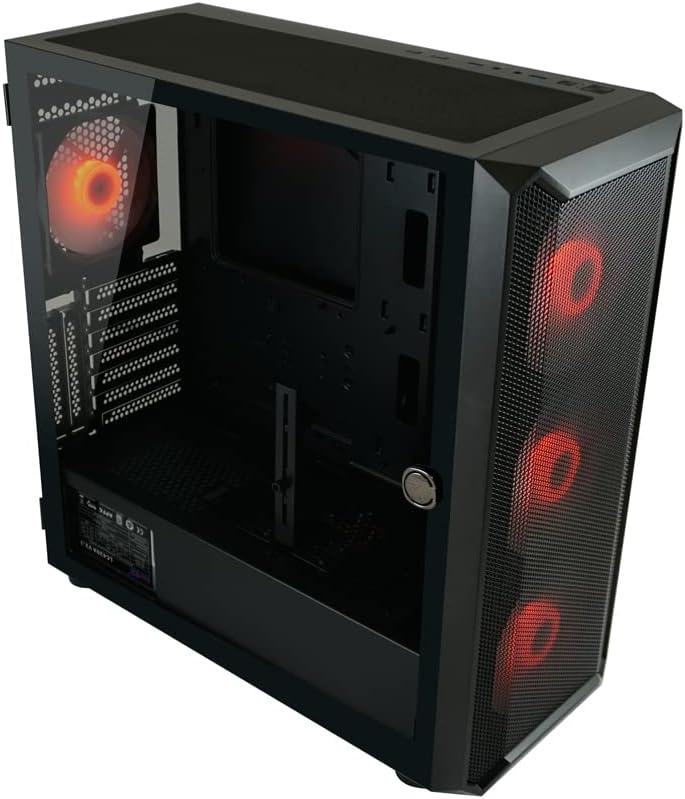 LC-POWER Gaming 804B Midi Tower Schwarz