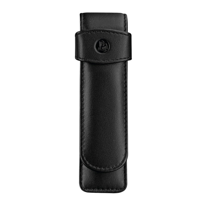 Pelikan 923417 Schreibgeräte-Etui Leder TG 21 Stiftablagen, 1 Stück TG21 Schwarz, TG21 Schwarz