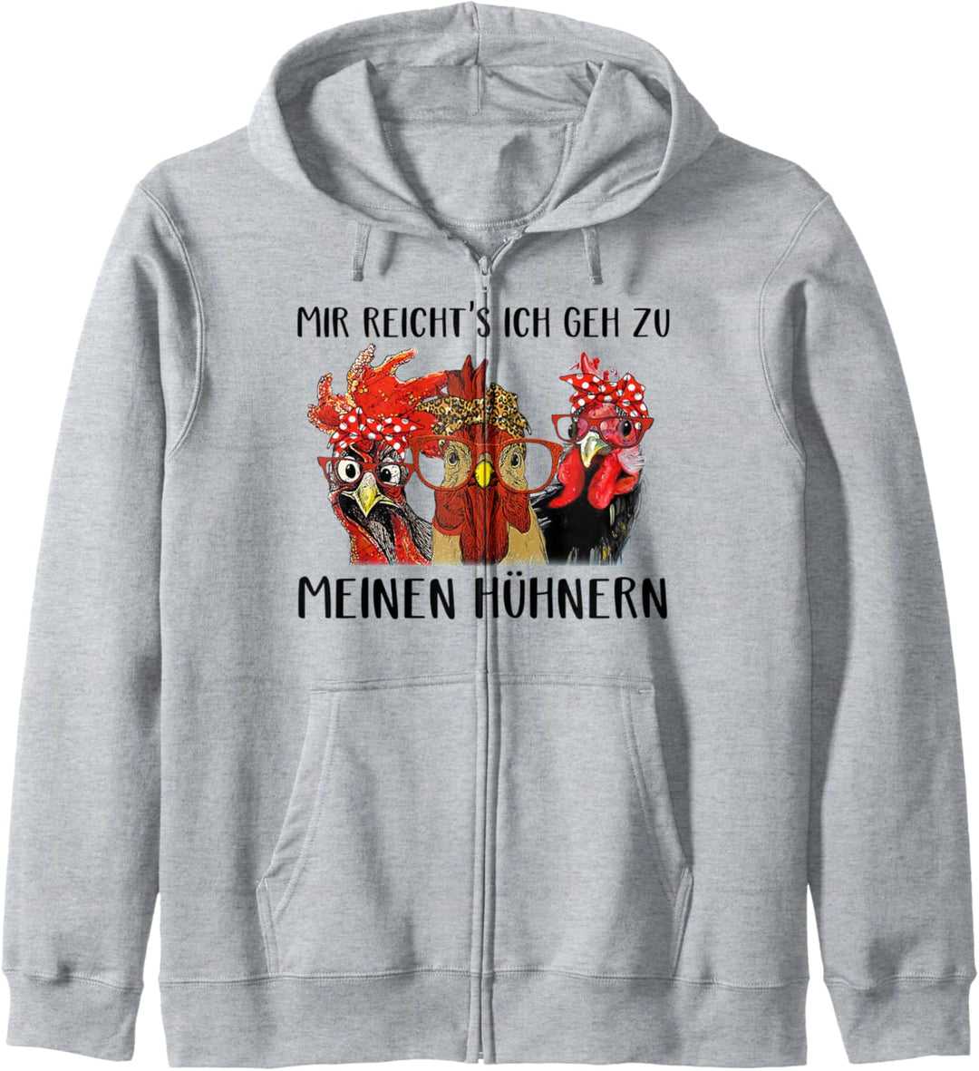 mir reicht's ich geh zu meinen hühnern landwirt huhn hühner Kapuzenjacke