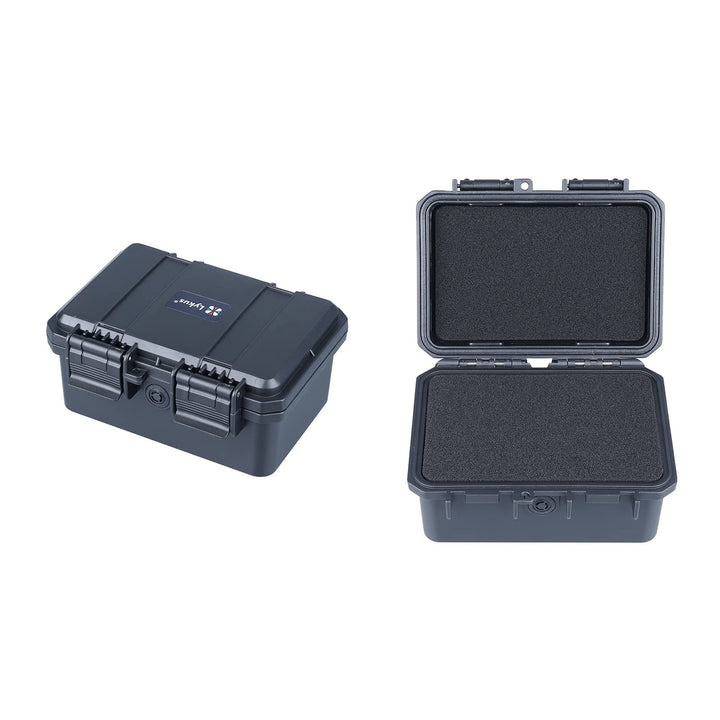 Lykus HC-1420 wasserdichte Mini Koffer Trockenbox mit Schaumstoffeinlage, Innenmass 14x9x6,8 cm, IP6