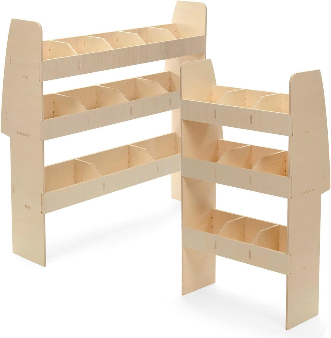 Vanify - Kompatibel mit Citroen BERLINGO L1 (M) 2019+ Fahrzeugeinrichtung Fahrzeugregale, doppelte R