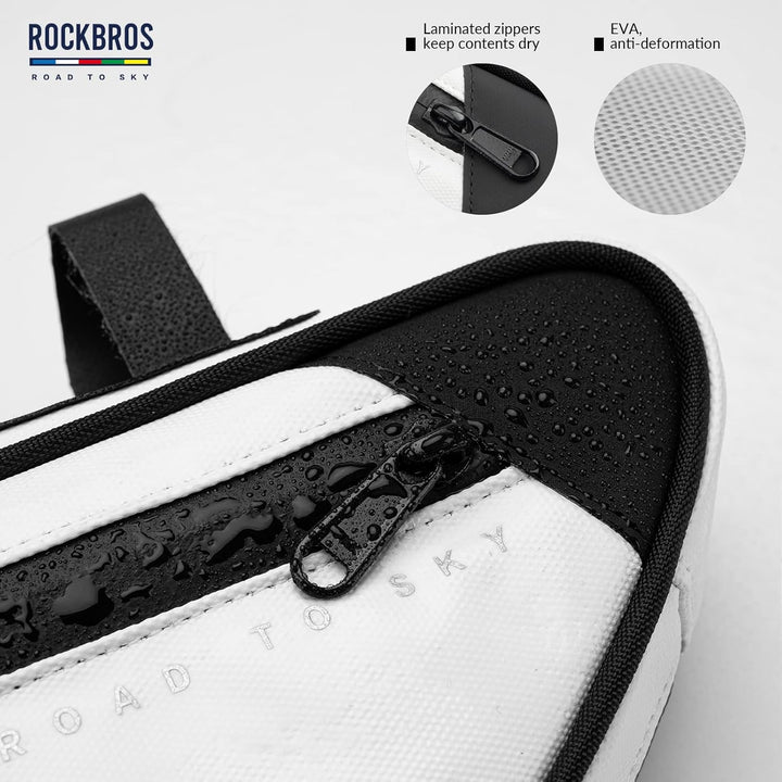 ROCKBROS Road-to-Sky Fahrrad Rahmentasche Reflektierende Wasserabweisende Fahrradtasche für Rahmen 2