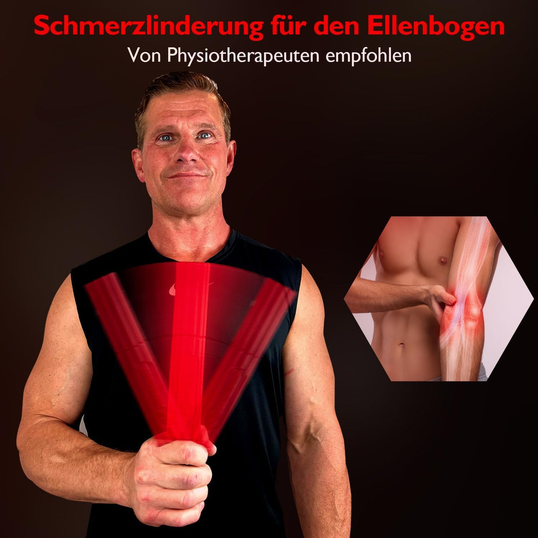 FitBeast Flex Therapy Bar, Tennisarm Therapie Bar - Ideal zur Linderung von Sehnenscheidenentzündung