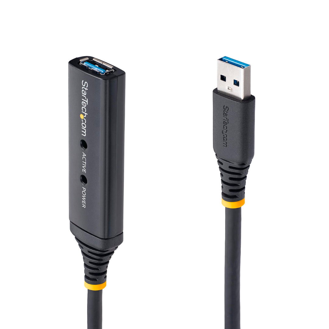 StarTech.com 3 m aktives USB 3.0 Verlängerungskabel - Stecker/Buchse 9.8 ft USB 3.0 Kabel, 9.8 ft US