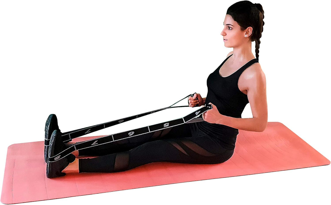 OTHERSPORTS Fitnessband mit Schlaufen - Schlaufenband für Fitness Training - Widerstandsbänder Kraft