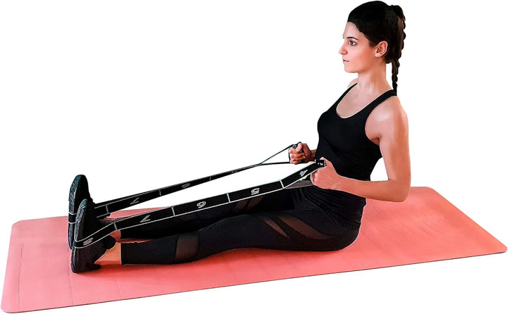 OTHERSPORTS Fitnessband mit Schlaufen - Schlaufenband für Fitness Training - Widerstandsbänder Kraft