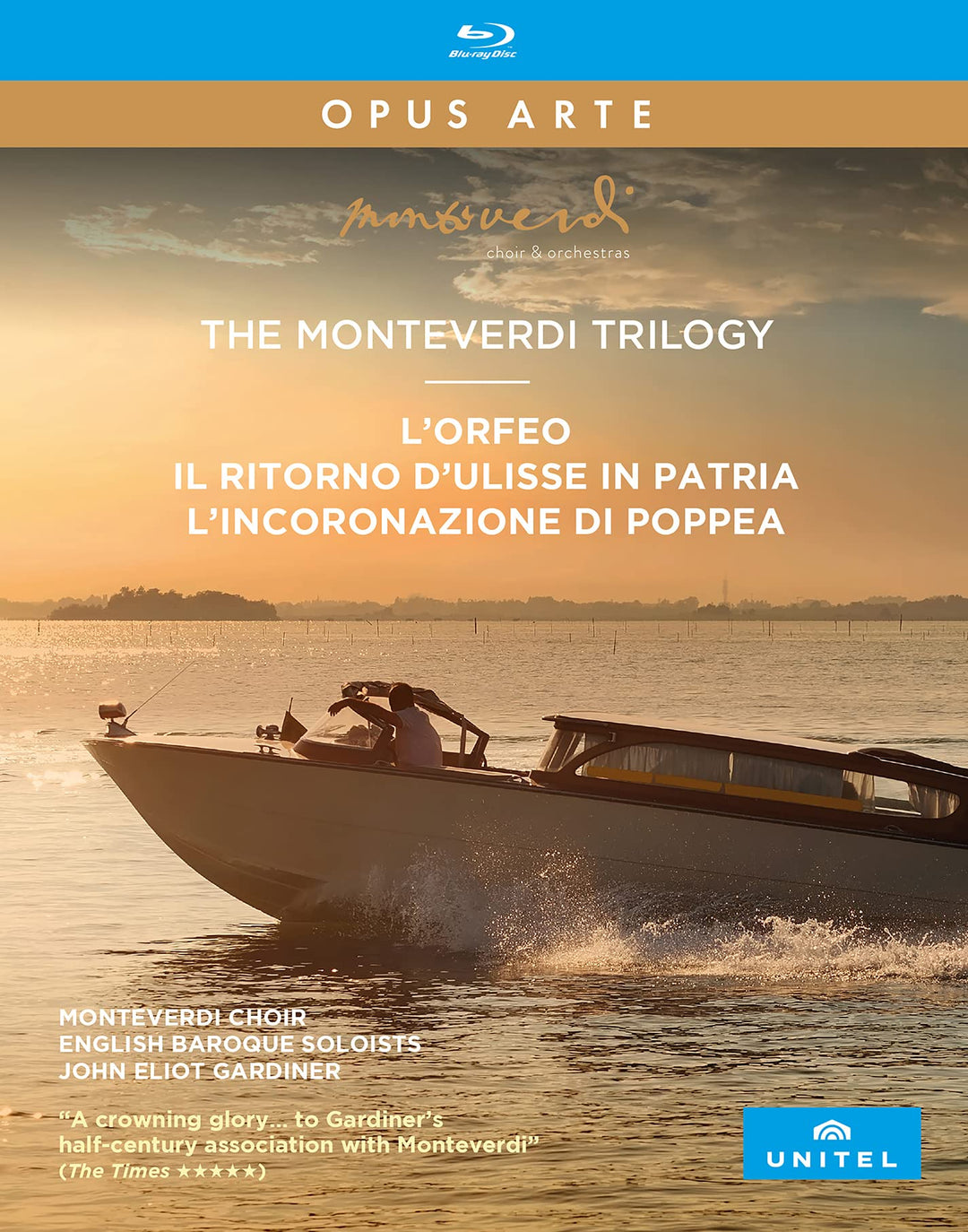 The Monteverdi Trilogy, Blu-ray