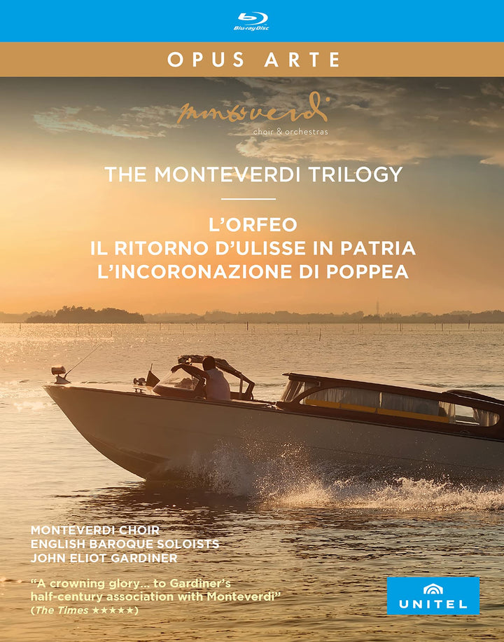 The Monteverdi Trilogy, Blu-ray