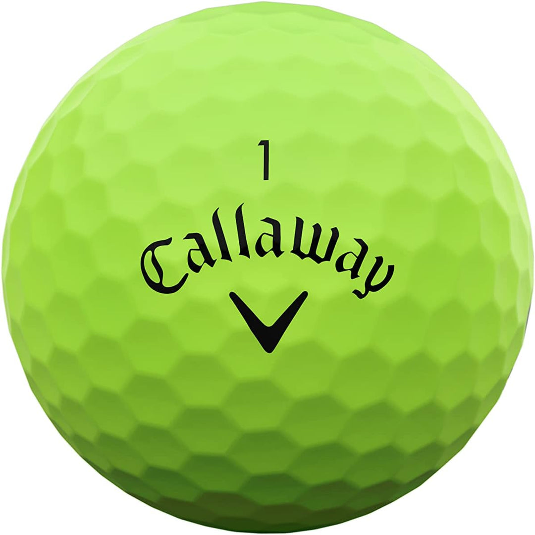 Callaway Supersoft Golfbälle 2023 Grün, Grün