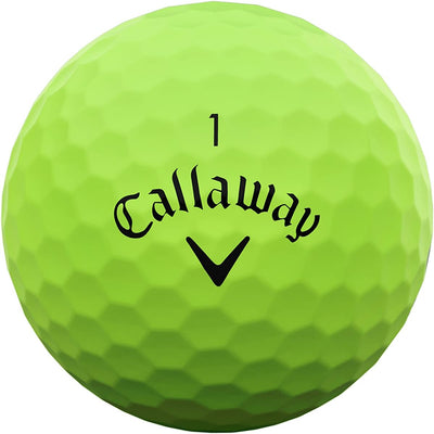 Callaway Supersoft Golfbälle 2023 Grün, Grün