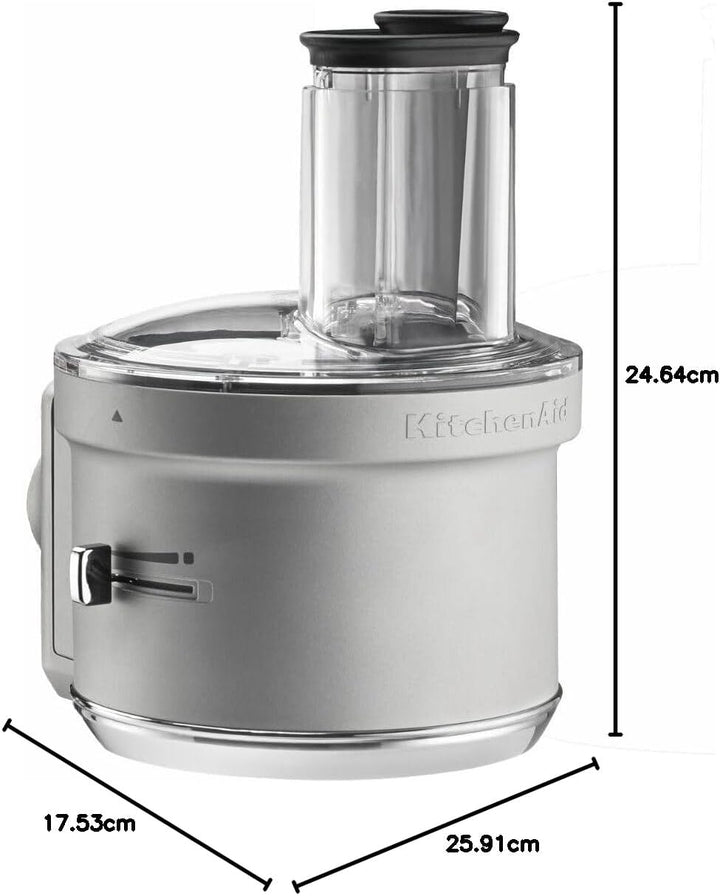 KitchenAid KSM2FPA Küchenmaschinenaufsatz, Würfelset, Silber, KSM2FPA