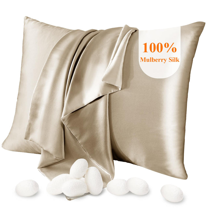 Seidenkissenbezug Jaciu Silk Pillowcase 21 Momme beidseitiger Seidenkissenbezug Kissenbezug Versteck