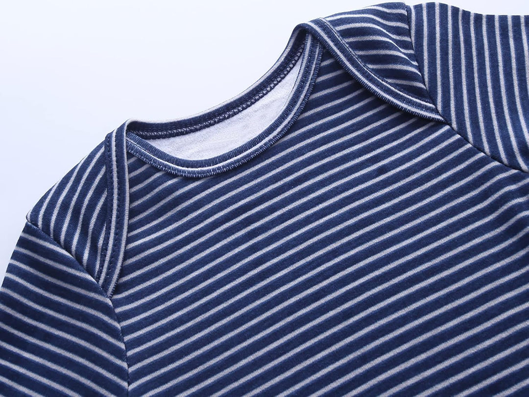 TONE Bodys Kurzarm für Neugeborene Baby Jungen und Mädchen 0-3m/3-6m/6-9m/9-12m Baumwolle Beard and