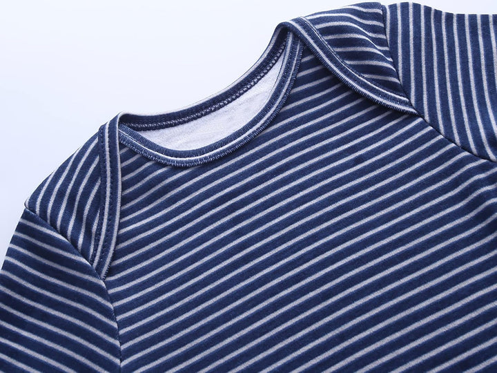 TONE Bodys Kurzarm für Neugeborene Baby Jungen und Mädchen 0-3m/3-6m/6-9m/9-12m Baumwolle Beard and