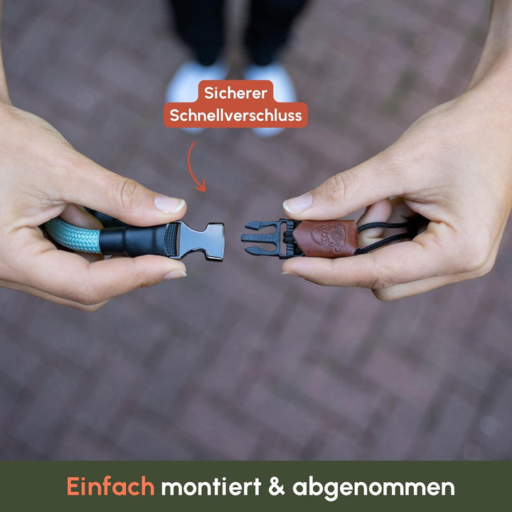 C-Rope Kamera Handschlaufe Loop aus Kletterseil | Kameragurt mit Schnellverschluss-System aus Klette