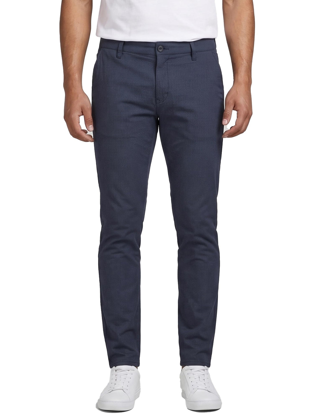 Rock Creek Herren Chino Hose Slim Fit Business Hosen RC-2154 29W / 30L Navy, 29W / 30L Navy