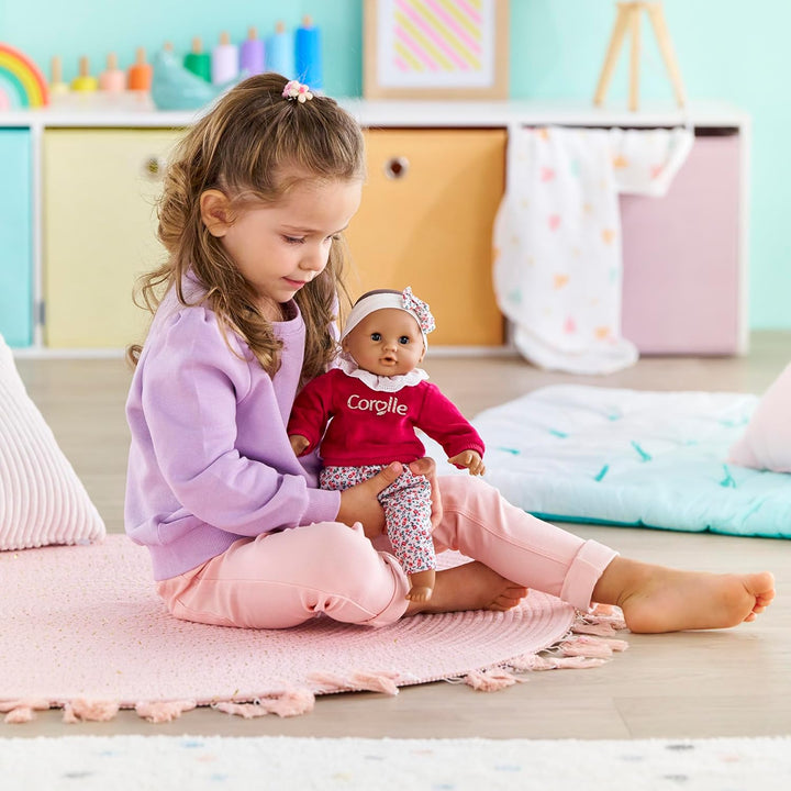 Corolle - Mein erstes Babypuppe, Baby Calin Maria, Grenadinenrosa, 30 cm, ab 18 Monaten, 9000100920
