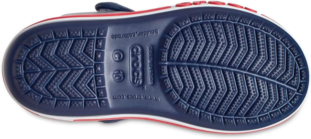 Crocs Unisex Kinder Bayaband Sandal K Freizeit Flip Flops Sportwear 20/21 EU Navy Pepper, 20/21 EU N