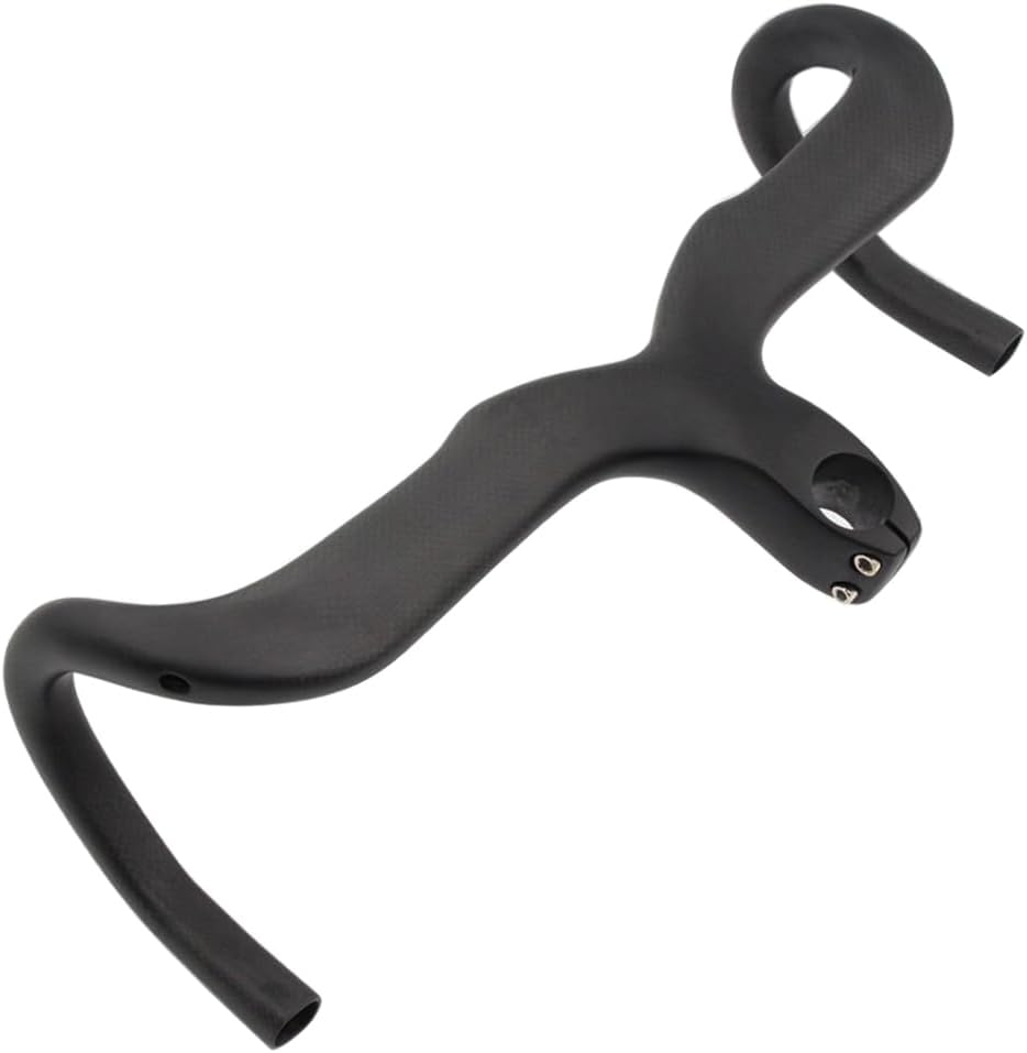 RXL SL carbon rennrad lenker 28.6mm Schwarz 3K matt Integrierte fahrradlenker Lenker 420 * 100mm, oh