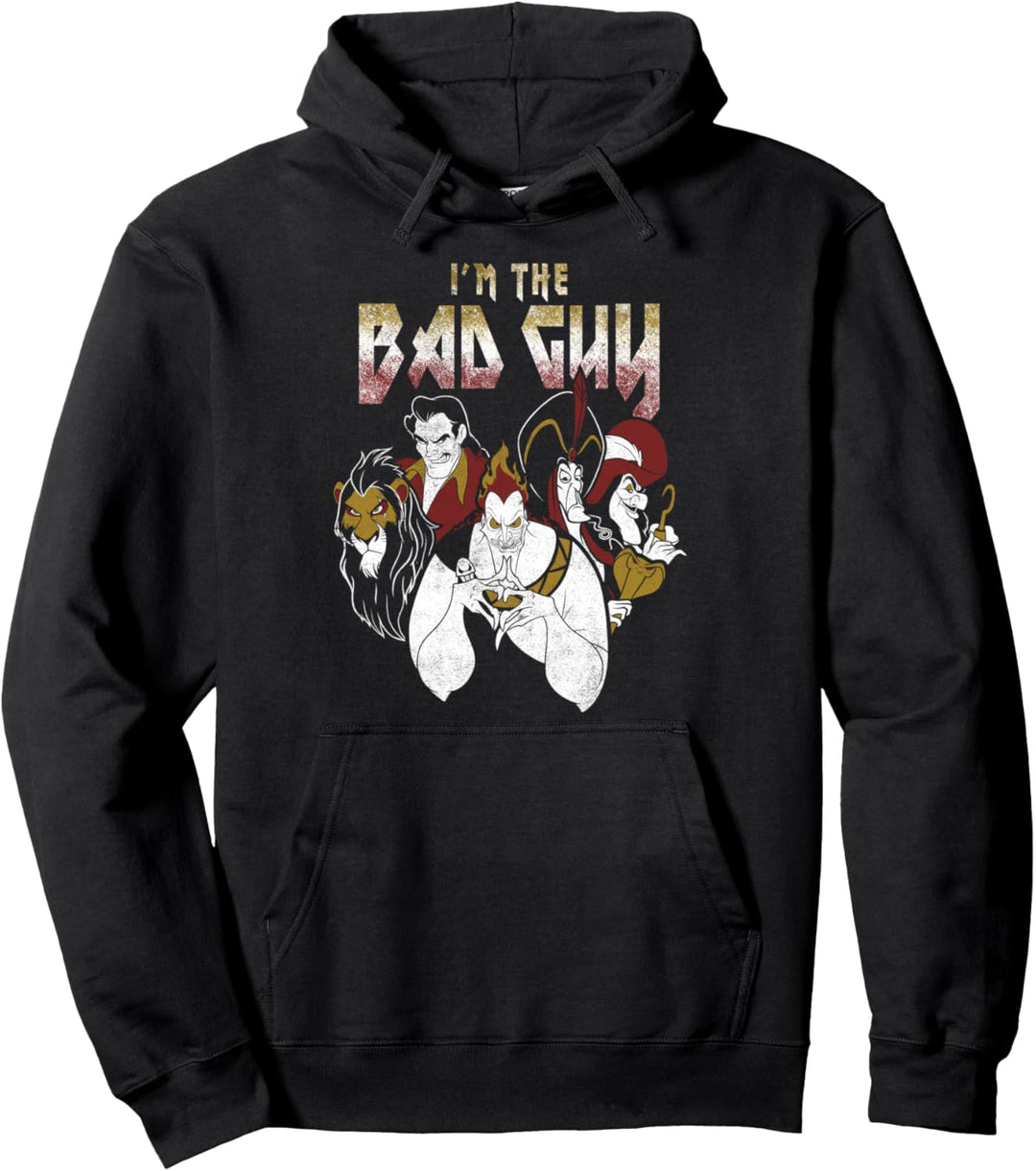Disney Villains I'm The Bad Guy Group Portrait Pullover Hoodie
