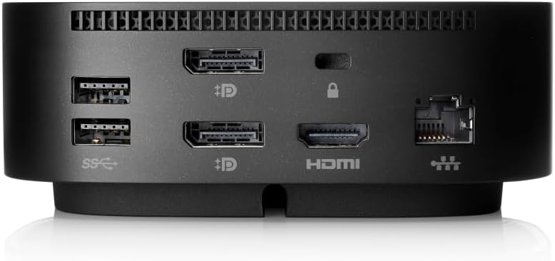 HP USB-C Dock G5-8-in-1-Adapter für USB-C &amp; Thunderbolt-Enabled Laptop, PCs &amp; Notebooks – Einzelkabe