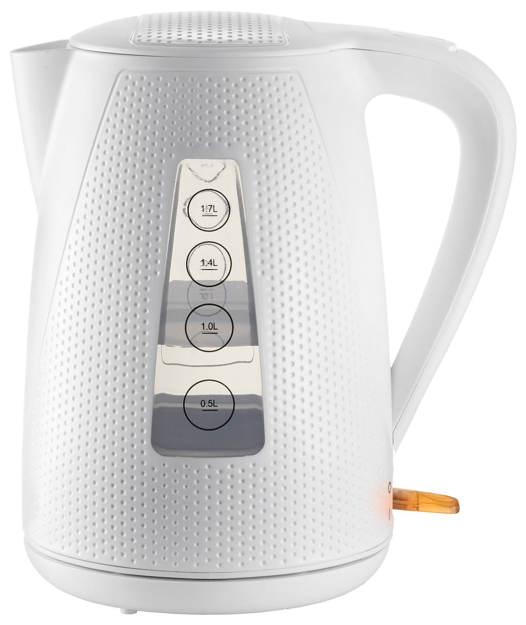 UNOLD 18550 Wasserkocher Golf - Kettle, Weiss, 1,7 Liter, 2.150 W, 360° drehbarer Sockel, Trockengeh