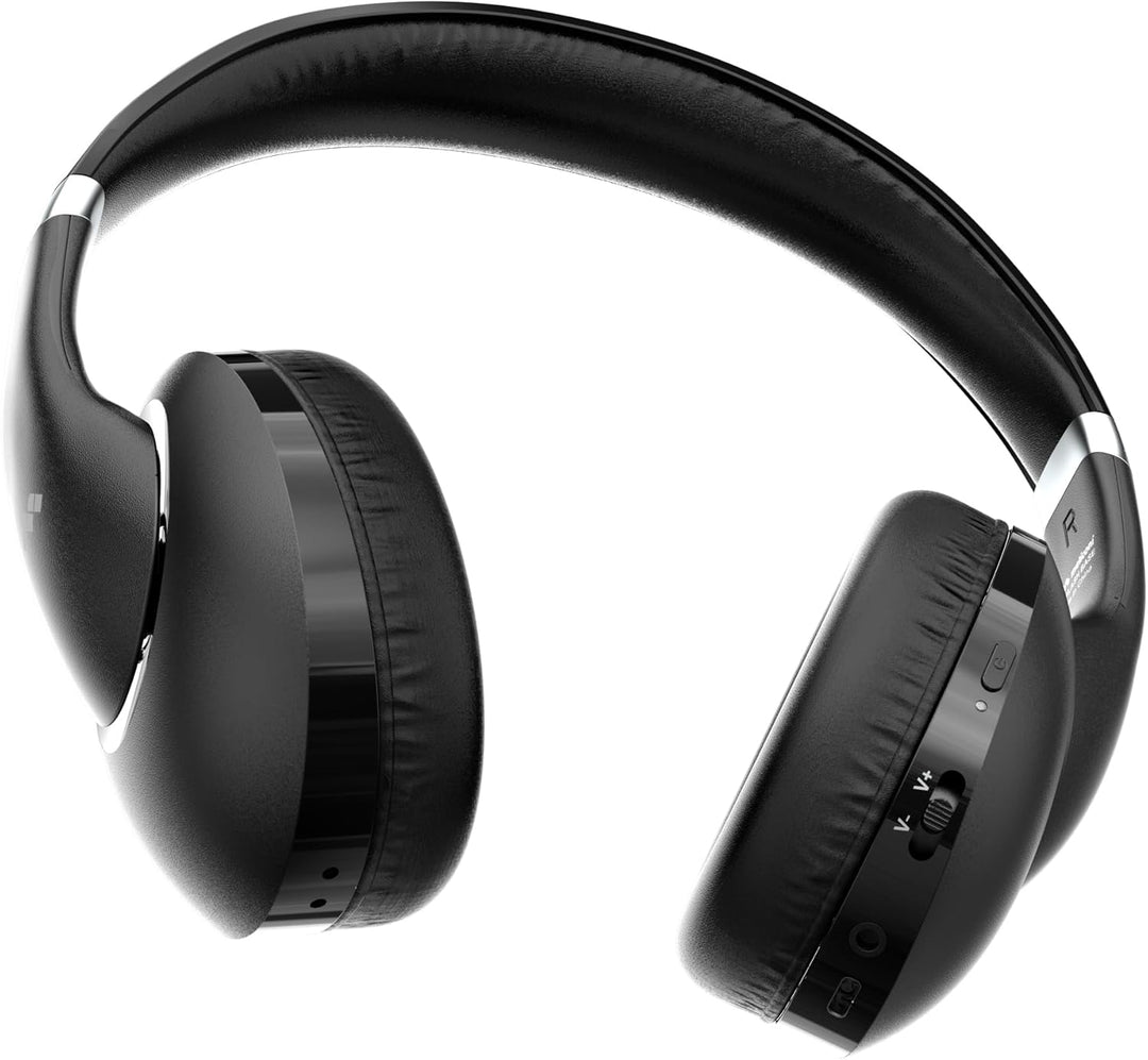 Meliconi, Flash Base, Bluetooth 5.3 Kopfhörer, Wireless TV Kopfhörer, mit Ladestation, Lang anhalten